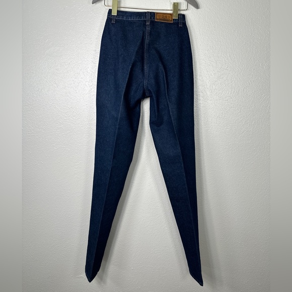 Rockies Denim - Vintage Rockies paper bag ultra high rise dark blue mom  barebackjeans size 28/7